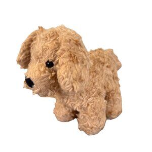 Manhattan Toy Co. Woolies Golden Doodle Puppy Plush Stuffed Animal Dog 8"
